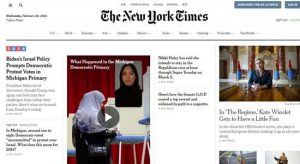 موقع نيويورك تايمز
