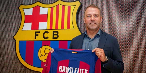 أهم إنجازات هانسي فليك مدرب برشلونة الجديد